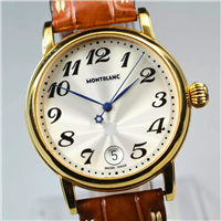 Armbanduhr Montblanc Meisterstuck in Stahl 7011